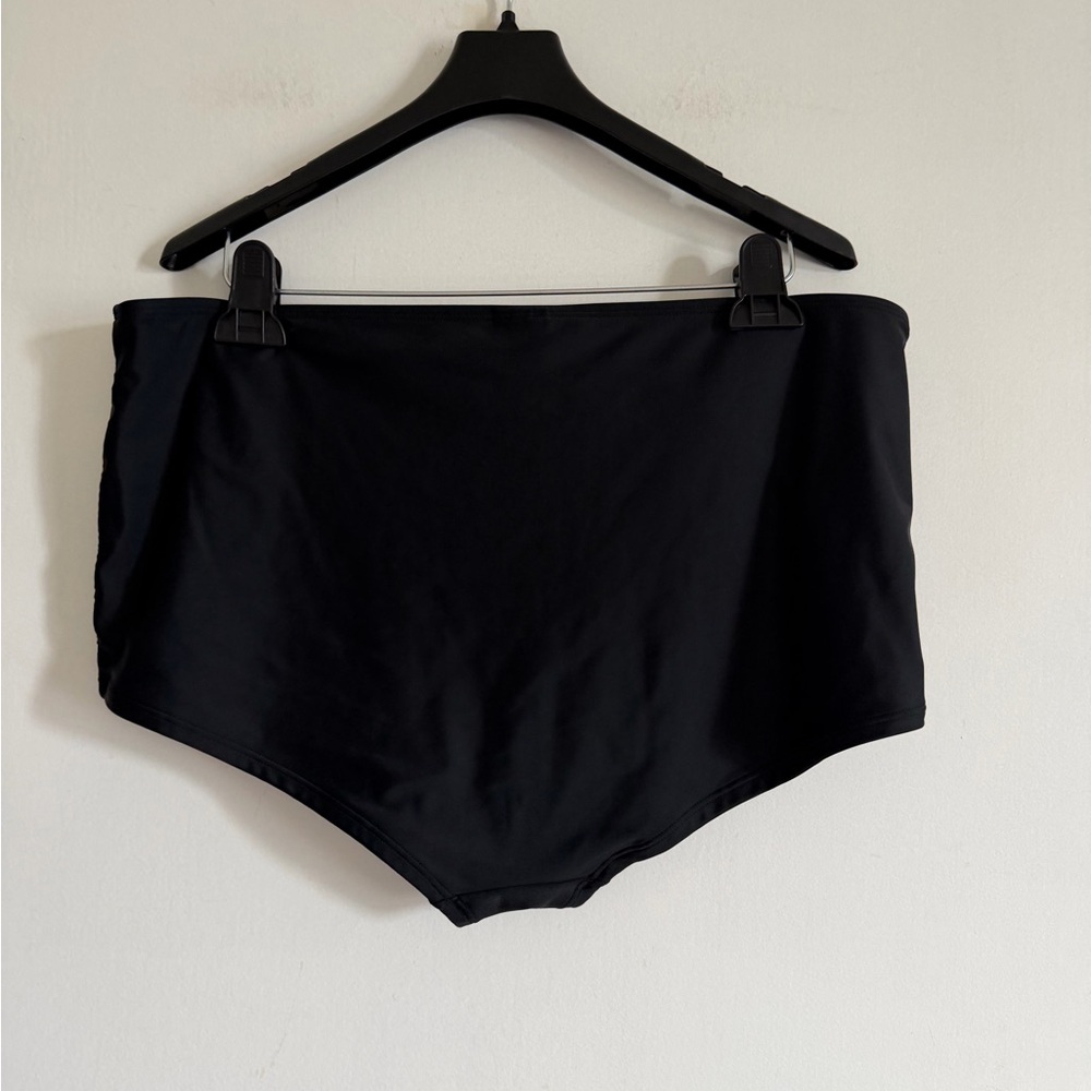 J.Crew Classic Black Retro High-Rise Bikini Bottom size XXL EUC - Picture 3 of 6